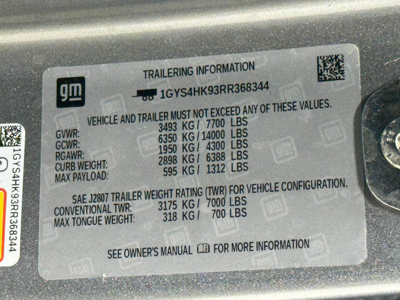 Gray 2024 Cadillac Escalade-V Base AWD 4dr SUV 109