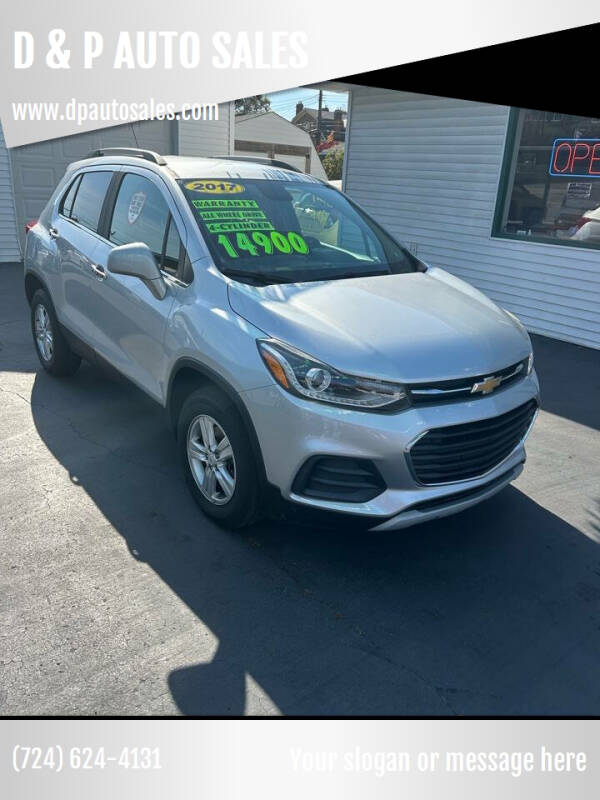 2017 Chevrolet Trax for sale at D & P AUTO SALES in New Brighton PA