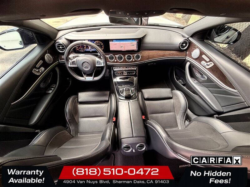 2018 Mercedes-Benz E-Class AMG E 63 S