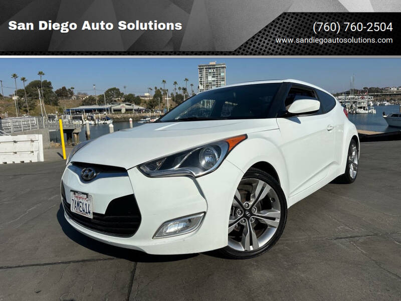 2013 Hyundai Veloster for sale at San Diego Auto Solutions in Oceanside CA