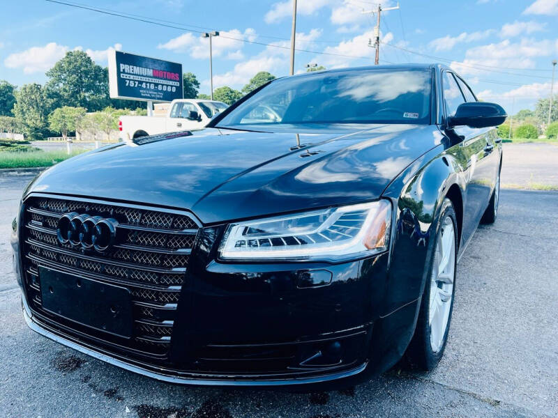 2015 Audi A8 L for sale at Premium Motor's LLC in Norfolk VA