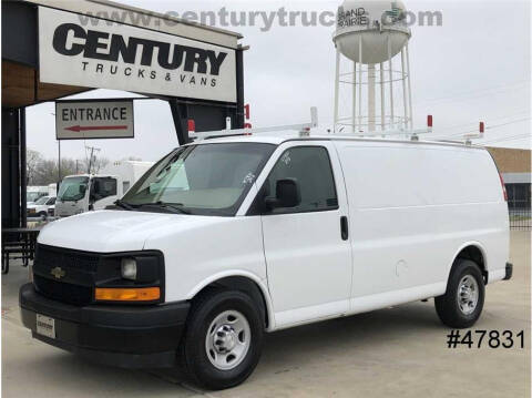 2017 Chevrolet Express for sale at CENTURY TRUCKS & VANS in Grand Prairie TX