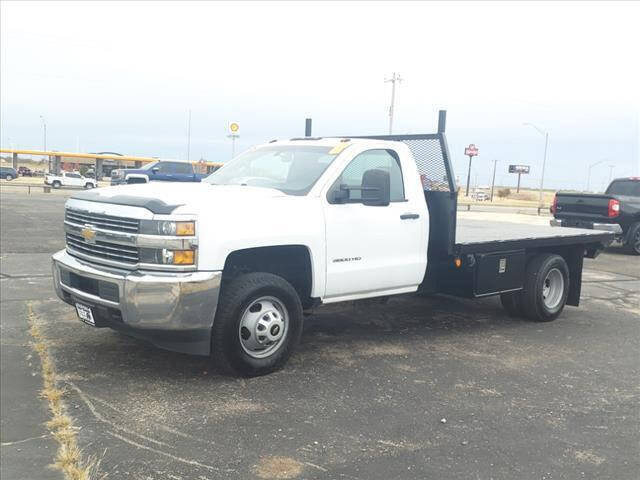 2017 Chevrolet Silverado 3500HD CC for sale at HALLER WHOLESALE AUTO in El Reno OK