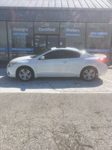 2012 Nissan Altima for sale at Georgia Certified Motors in Stockbridge GA