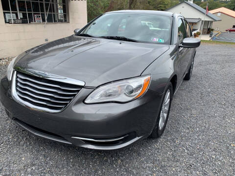 2012 Chrysler 200 for sale at JM Auto Sales in Shenandoah PA