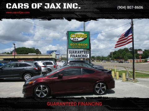 2015 Honda Civic for sale at CARS OF JAX INC. in Jacksonville FL