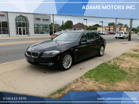 2013 BMW 5 Series for sale at Adams Motors INC. in Inwood NY
