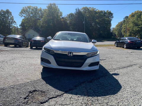 2018 Honda Accord for sale at Cars To Go Auto Sales & Svc Inc in Ramseur NC