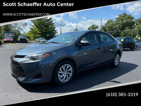 2017 Toyota Corolla for sale at Scott Schaeffer Auto Center in Birdsboro PA