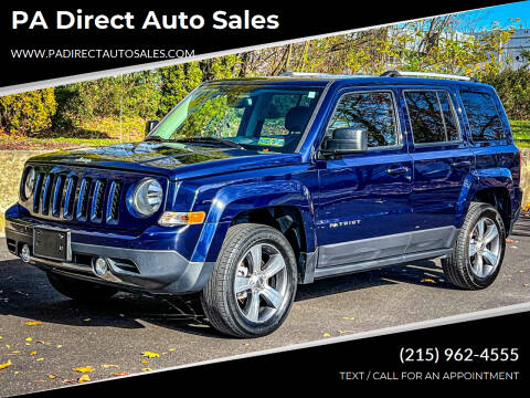2016 Jeep Patriot for sale at PA Direct Auto Sales in Levittown PA