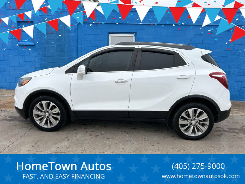 2017 Buick Encore for sale at HomeTown Autos in Shawnee OK