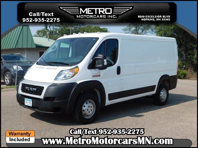 2020 RAM ProMaster Cargo for sale at Metro Motorcars Inc in Hopkins MN