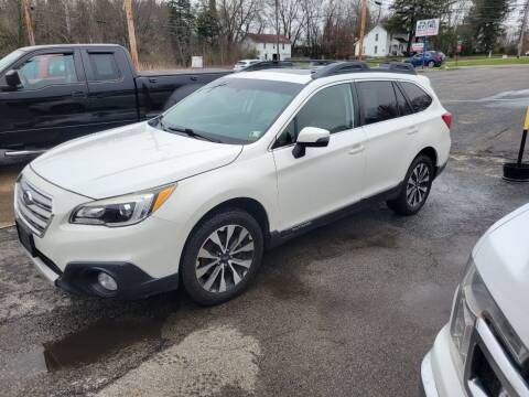2015 Subaru Outback for sale at Motorsports Motors LLC in Youngstown OH