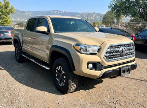 2017 Toyota Tacoma for sale at The Car-Mart in Bountiful UT