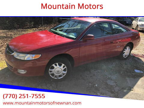 1999 Toyota Camry Solara for sale at Mountain Motors in Newnan GA