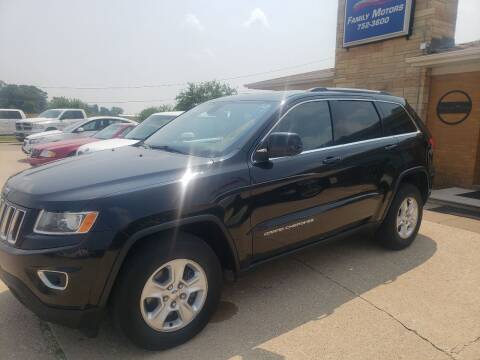 2014 Jeep Grand Cherokee for sale at Family Motors Inc. in West Burlington IA