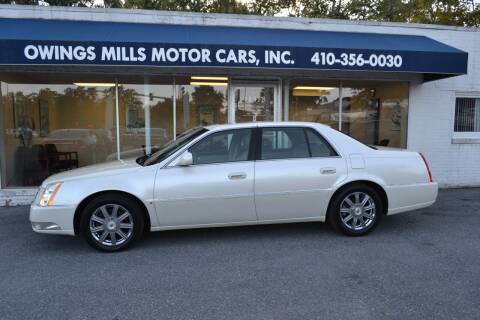 2008 Cadillac DTS for sale at Owings Mills Motor Cars in Owings Mills MD