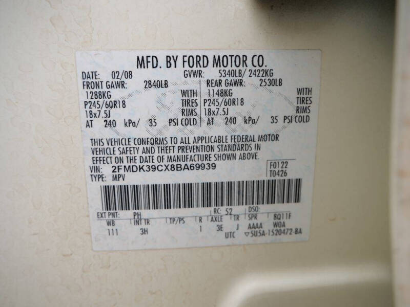 2008 Ford Edge Limited