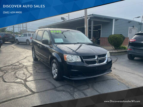 2012 Dodge Grand Caravan for sale at DISCOVER AUTO SALES in Racine WI
