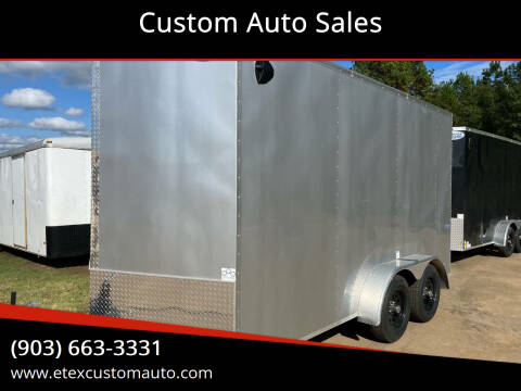 2025 Continental Cargo 7x14 Enclosed Trailer for sale at Custom Auto Sales - TRAILERS in Longview TX