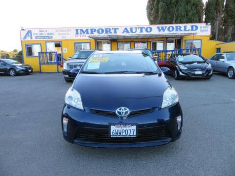 2012 Toyota Prius for sale at Import Auto World in Hayward CA