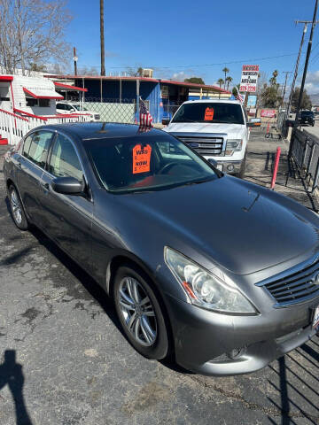 2012 Infiniti G25 Sedan for sale at Alpha 1 Automotive Group in Hemet CA