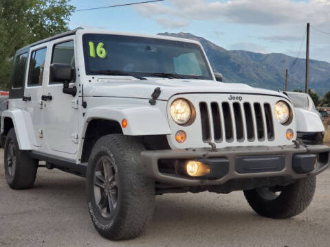 2016 Jeep Wrangler Unlimited for sale at FRESH TREAD AUTO LLC in Spanish Fork UT