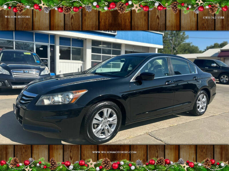 2011 Honda Accord for sale at Wilson Motors in Junction City KS