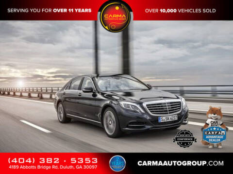 2016 Mercedes-Benz S-Class for sale at Carma Auto Group in Duluth GA
