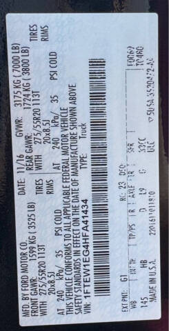 2017 Ford F-150 Lariat