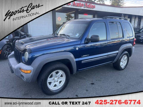 2004 Jeep Liberty for sale at Sports Cars International in Lynnwood WA