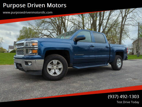 2015 Chevrolet Silverado 1500 for sale at Purpose Driven Motors in Sidney OH