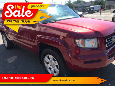 2006 Honda Ridgeline for sale at EAST SIDE AUTO SALES INC in Paterson NJ