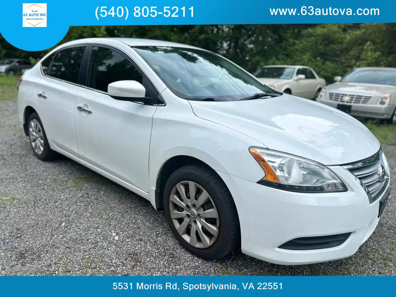 2014 Nissan Sentra for sale at 63 Auto Inc in Spotsylvania, VA