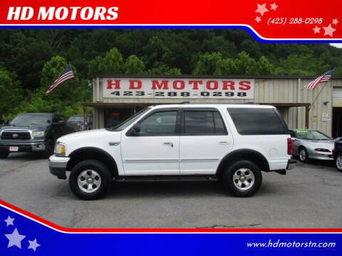 2000 Ford Expedition for sale at HD MOTORS in Kingsport TN