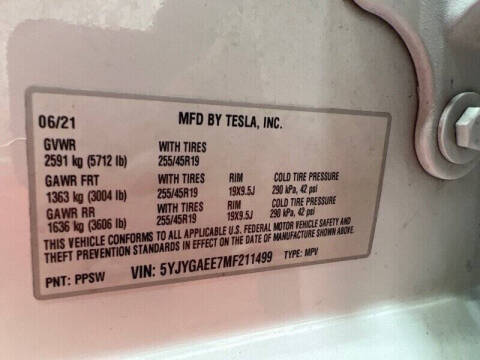 2021 Tesla Model Y Long Range