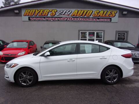 2017 Hyundai Elantra for sale at ROYERS 219 AUTO SALES in Dubois PA