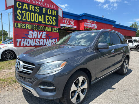 2016 Mercedes-Benz GLE for sale at HW Auto Wholesale in Norfolk VA