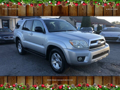 2008 Toyota 4Runner for sale at Prime Time Motors in Marietta GA