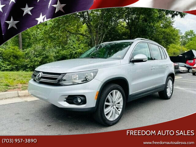 2015 Volkswagen Tiguan for sale at Freedom Auto Sales in Chantilly VA