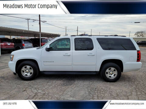 2012 Chevrolet Suburban for sale at Meadows Motor Company in Cleburne TX