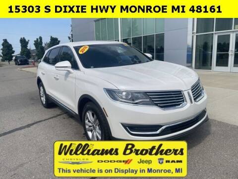 2016 Lincoln MKX for sale at Williams Brothers Pre-Owned Monroe in Monroe MI