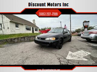 2001 Chevrolet Prizm for sale at Discount Motors Inc in Nashville TN