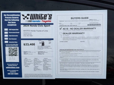 2024 Honda Civic Sport