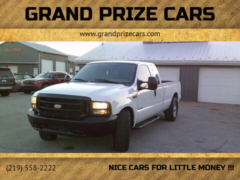 2000 Ford F-250 Super Duty for sale at Grand Prize Cars in Cedar Lake IN