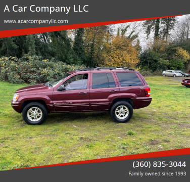 1999 Jeep Grand Cherokee for sale at A Car Company LLC in Washougal WA