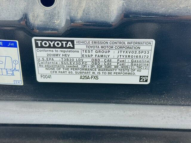 2018 Toyota Camry Hybrid SE