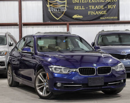 2016 BMW 3 Series for sale at United Exotic Auto in Houston TX