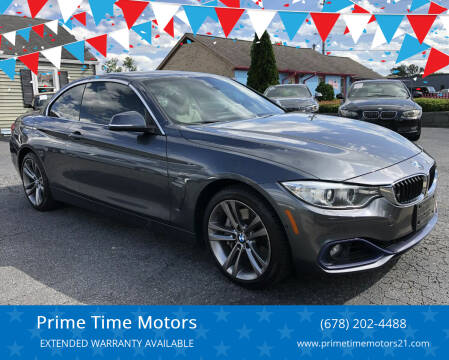 2016 BMW 4 Series for sale at Prime Time Motors in Marietta GA