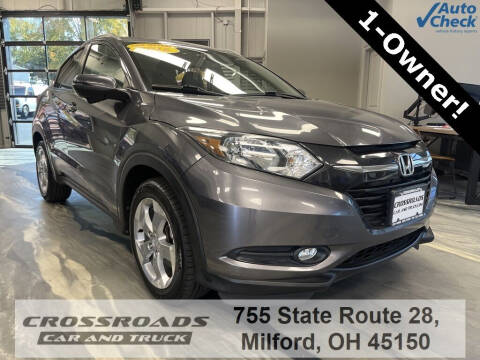 2016 Honda HR-V for sale at Crossroads Car & Truck in Milford OH